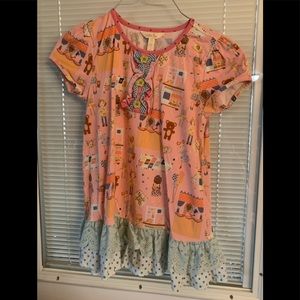 Matilda Jane Short Sleeve Shirt Sz 12